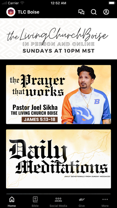 Living Church Boise iPhone screenshot 1 - Education app
