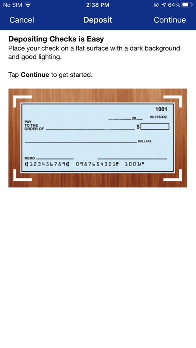 BankIowa Mobile Business Screenshot