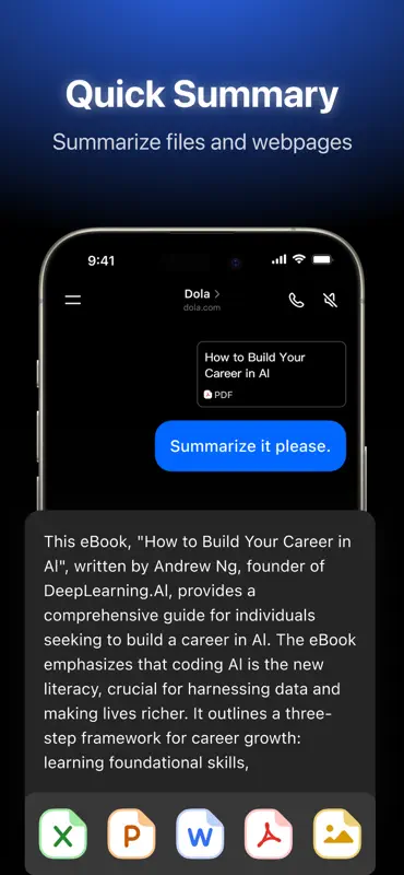 Dola: Smart AI Assistant screenshot 6 of 8