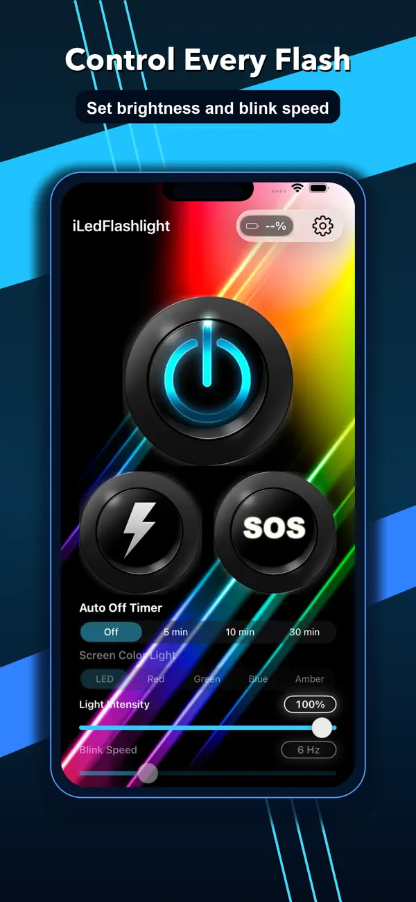 Screenshot #2 pour iLed Flashlight