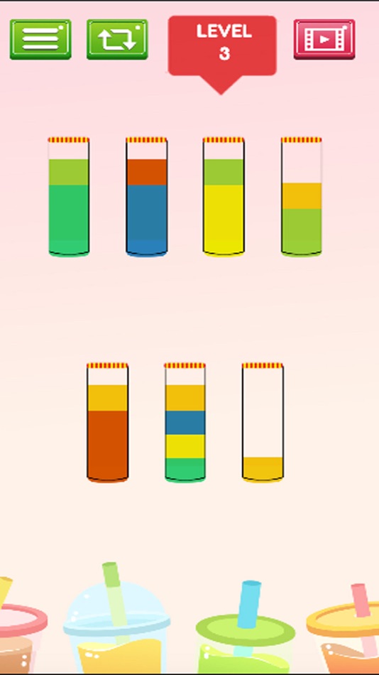 #3. Soda Sort: Water Color Puzzle (iOS) 由: Khalid Jarhder