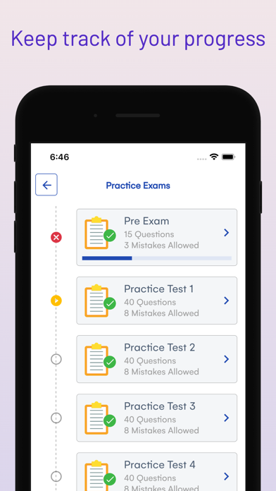 Tennessee DMV Driver Test Prep Screenshot