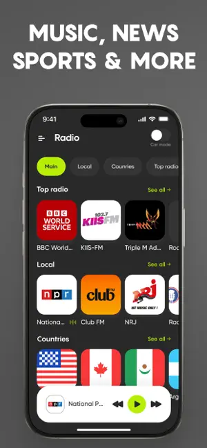 AM FM Radio USA Tuner Live App screenshot 2
