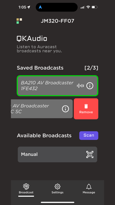 QK Connect iPhone screenshot 5 - Music app