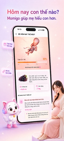 Momigo: Mẹ Bầu & Nuôi Con iPhone screenshot 2