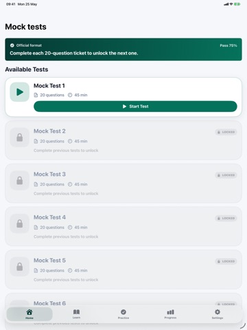 Citizenship Test Australia iPad screenshot