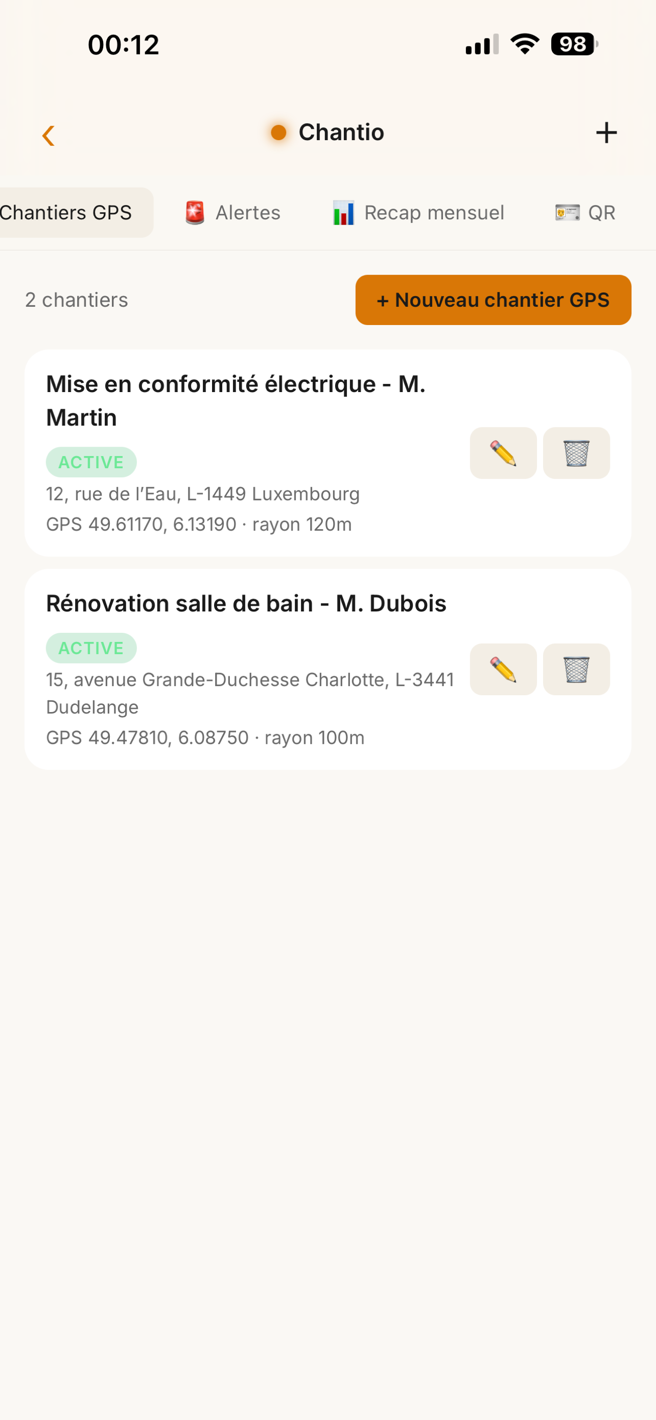 Chantio - Devis & Chantiers