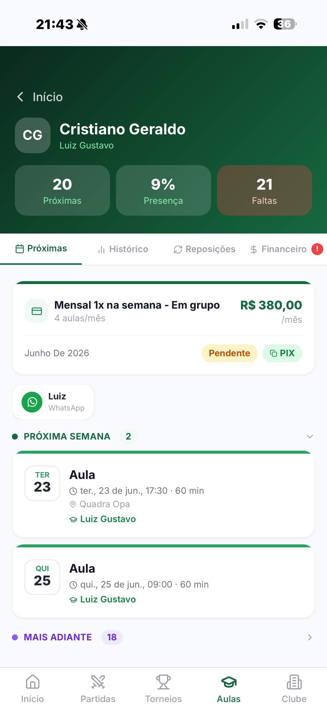 Panelinha APP screenshot 10