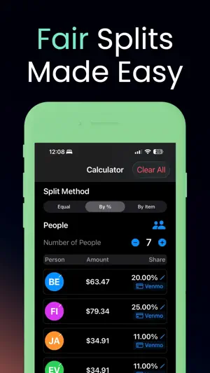 Bill Splitter - QuickSplit Pro screenshot 2