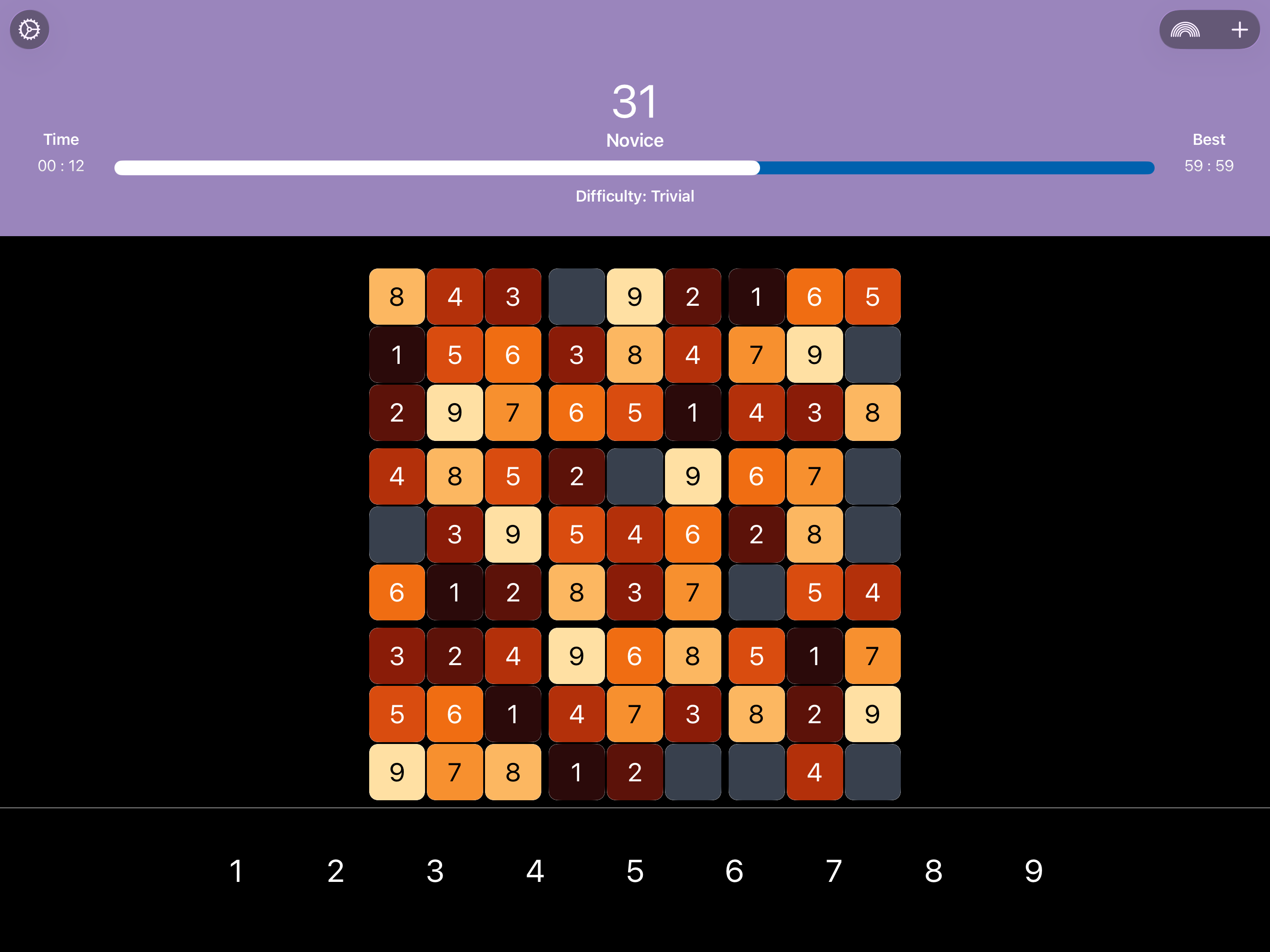 milliSudoku screenshot 9