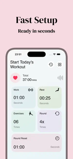 HIIT Timer Pro – Intervals screenshot 2