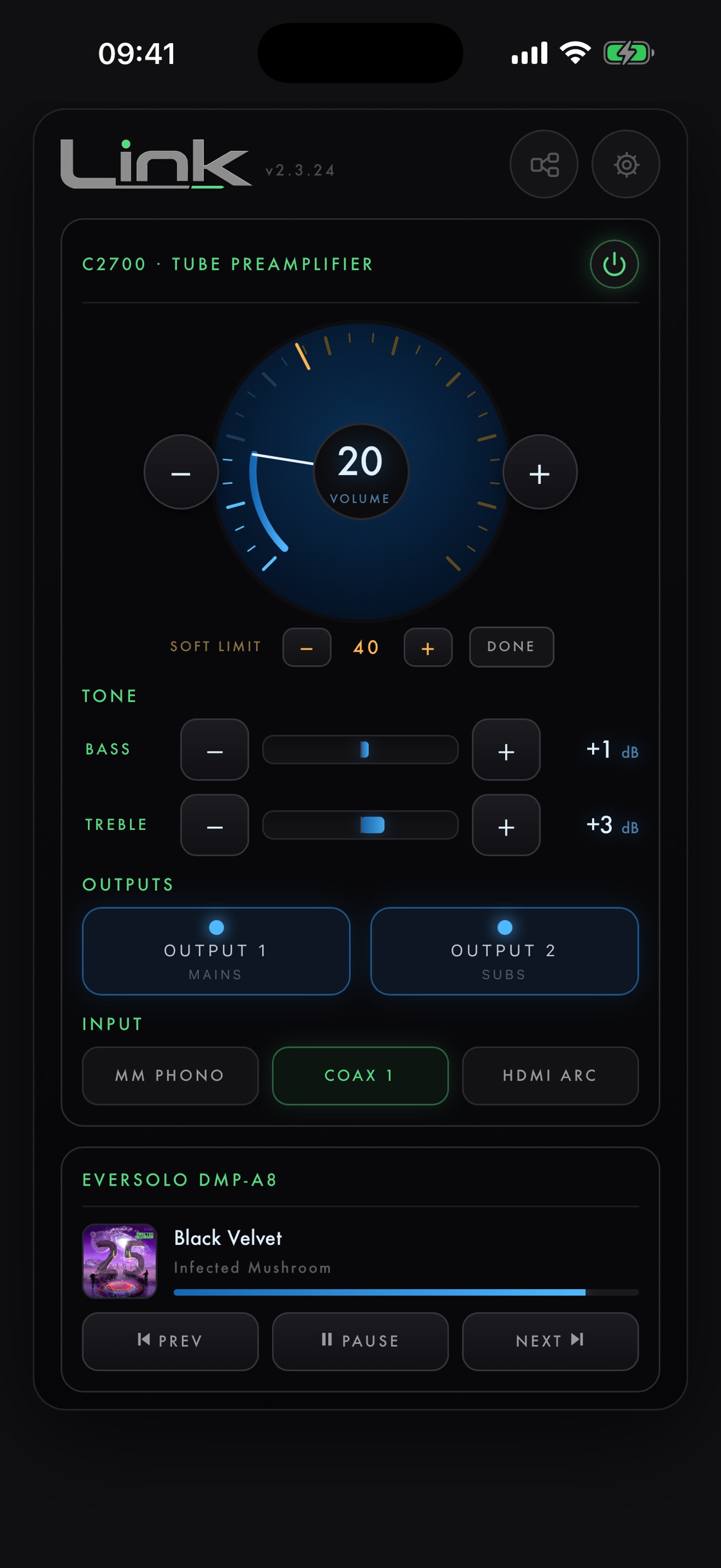 Screenshot 2 of Link - HiFi Remote
