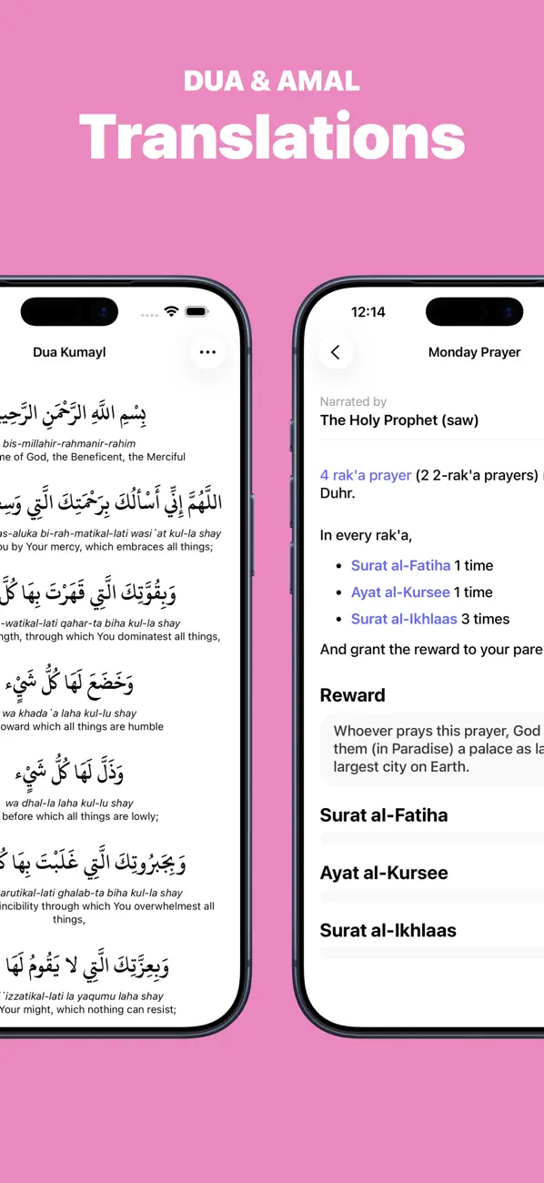 Screenshot #3 pour Nafilah: Duas et Ziyarat