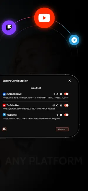 Omnistream Live Video Creator screenshot 2