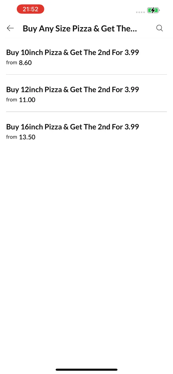 Screenshot #3 pour Sopranos Pizza And Grill Bar