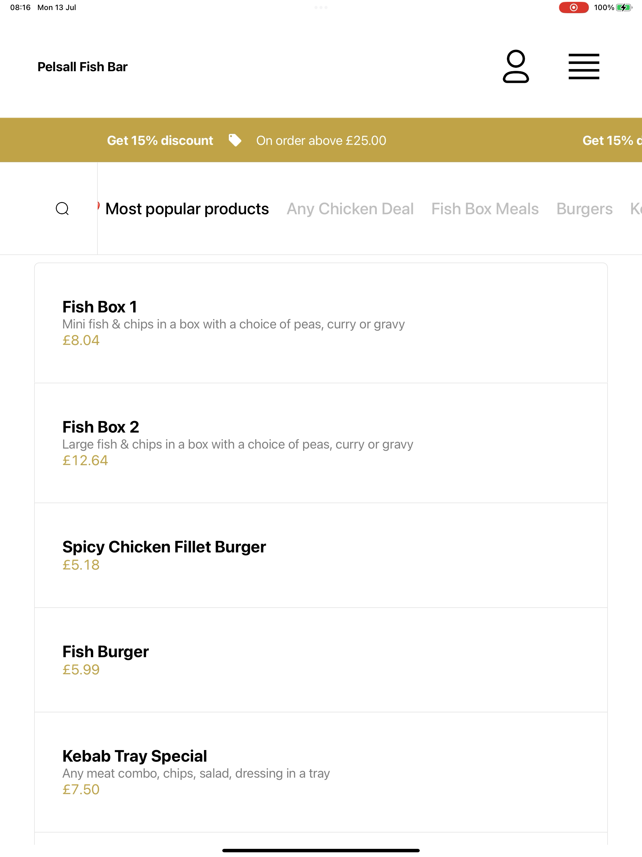 Pelsall Fish Bar screenshot 13