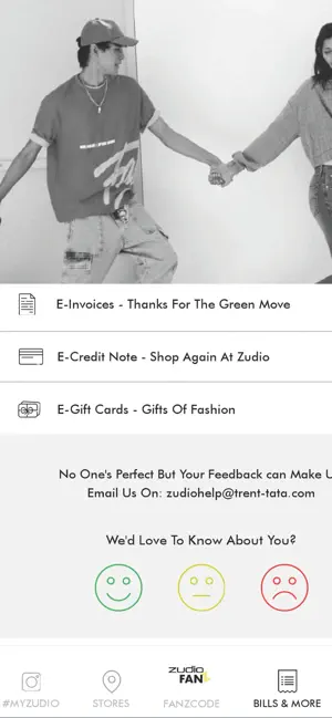 ZUDIO FANZ iPhone screenshot 3