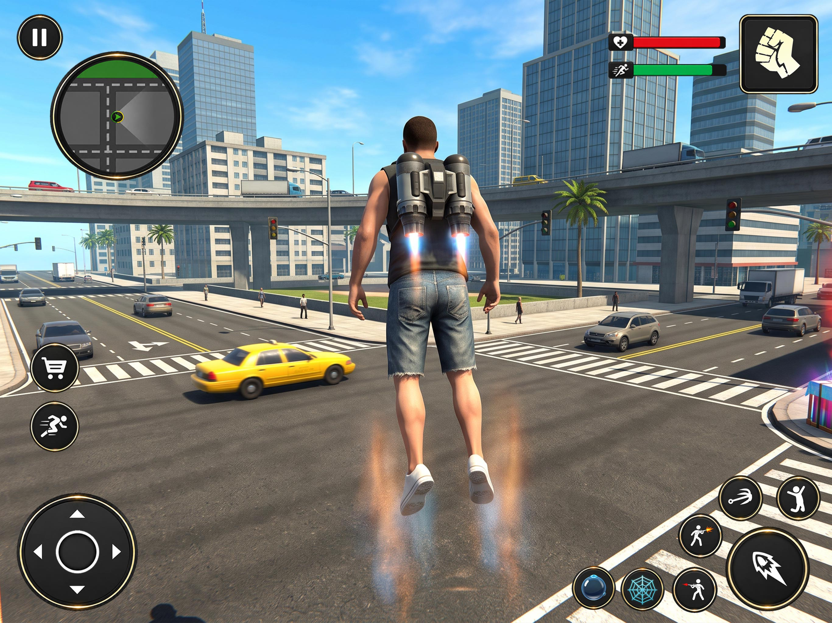 Real Grand City Crime War Game screenshot 8