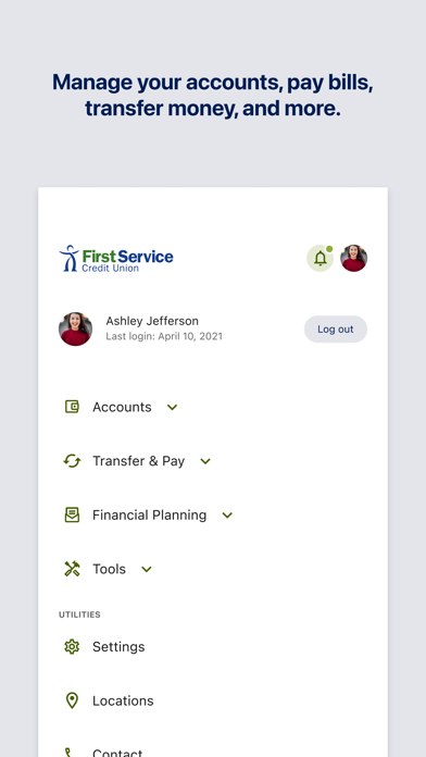 Screenshot 4 of First Service Credit Union App