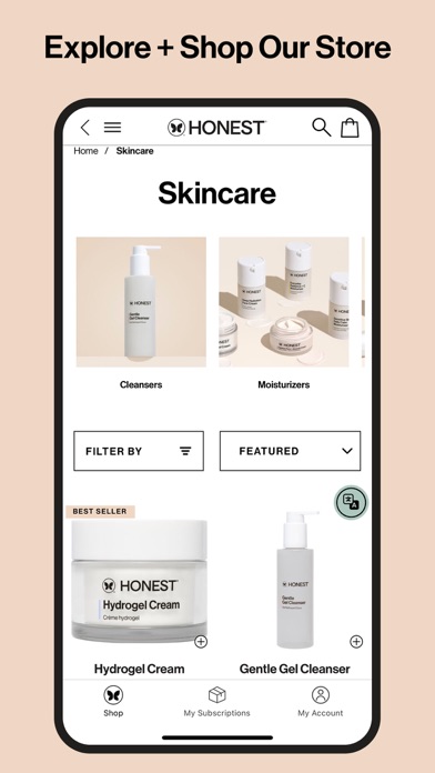 The Honest Company Screenshot