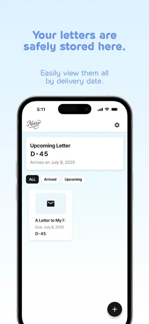 Naro - letter to future self screenshot 3