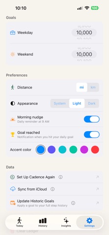 Cadence - Step Tracker Screenshot 7 of 7