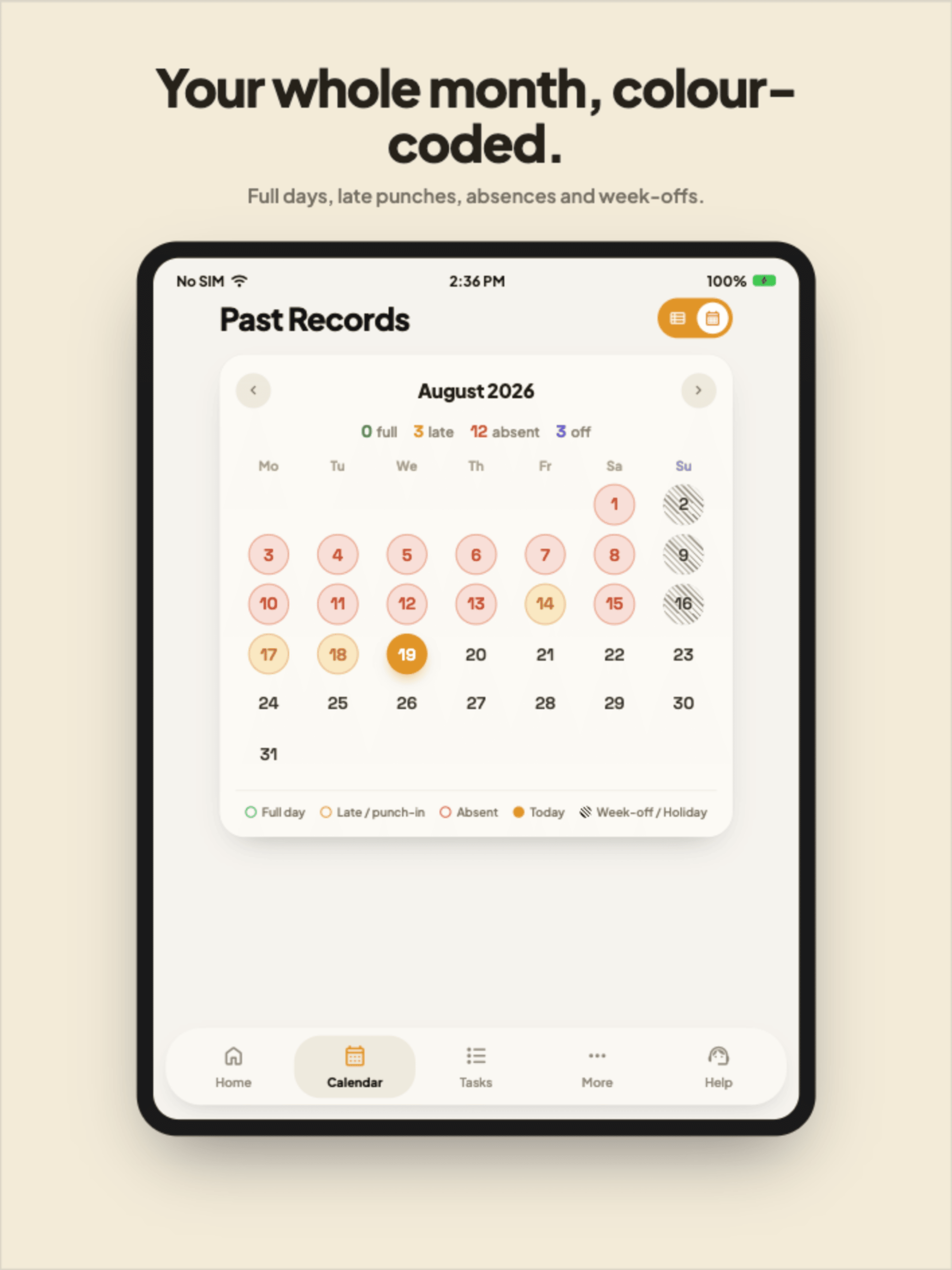 TimeMarkr- Punctuality Refined screenshot 8