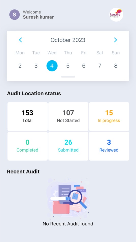 #5. Audit Vista (iOS) By: Mahendra Kumar Sriramalingam