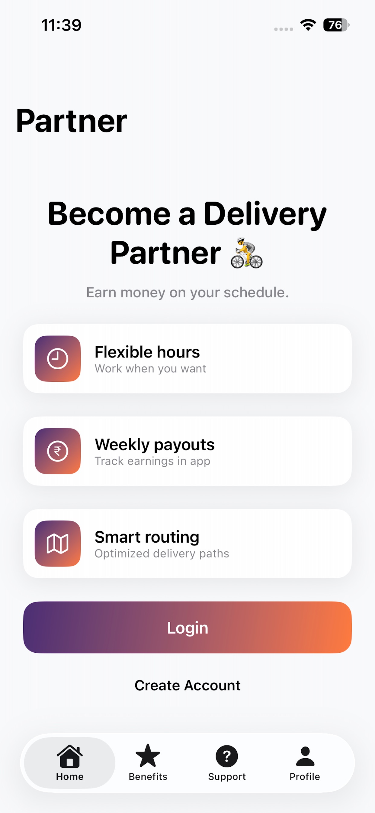 Screenshot 2 of DoorZap Rider
