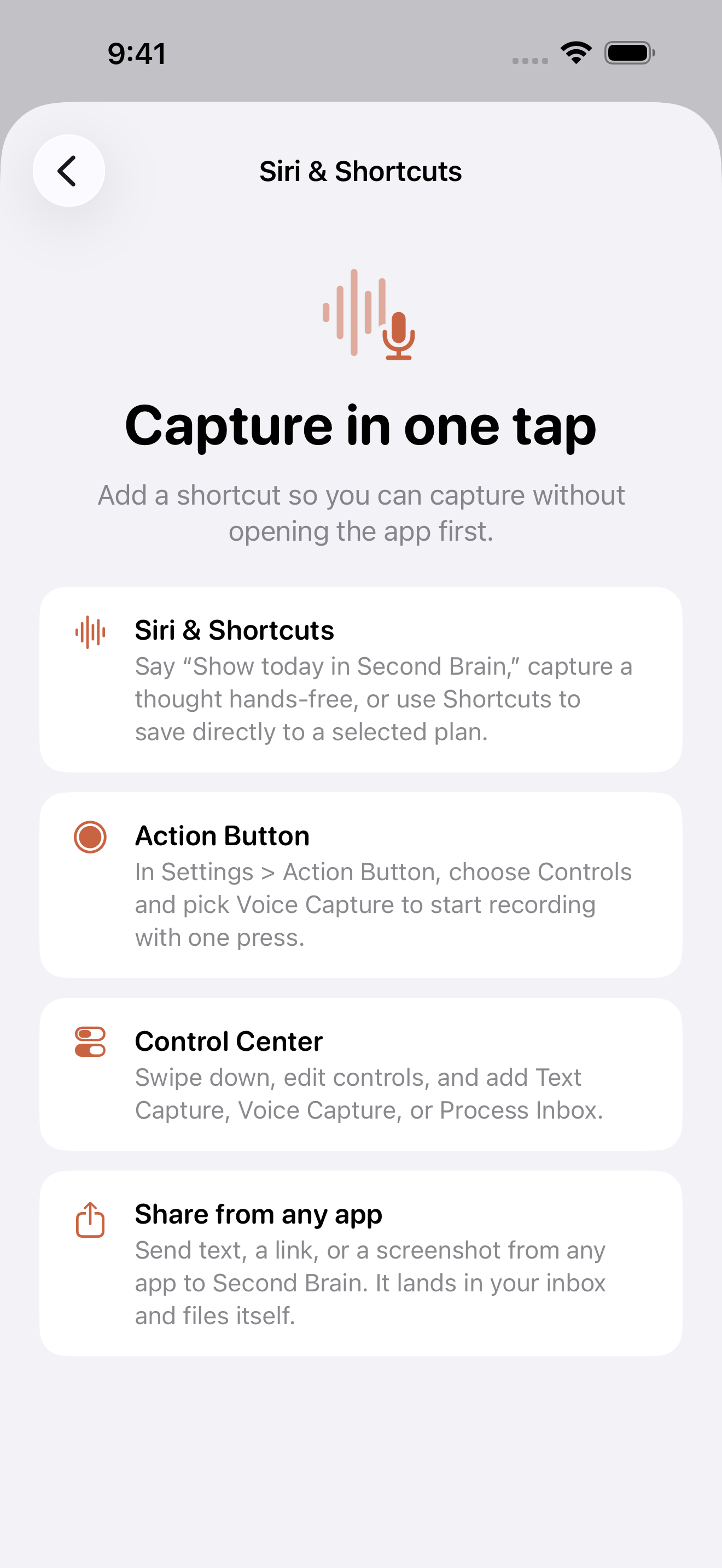 Second Brain: AI Assistant screenshot 5