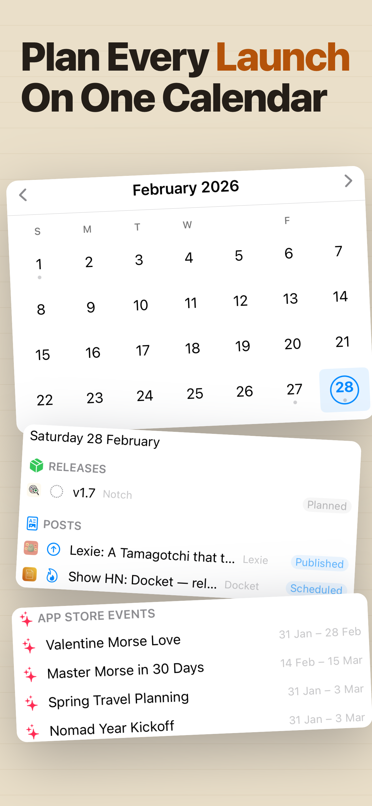 Docket - Dev Release Tracker screenshot 4