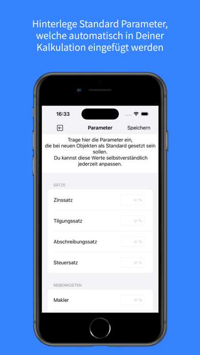 Immo Cashflow Screenshot