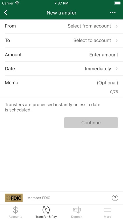 Cedar Valley Bank Mobile Bkg screenshot-4