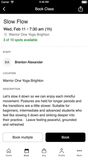 Warrior One Yoga screenshot 3