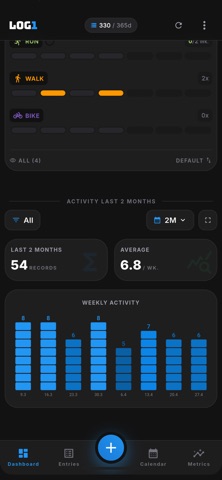 LOG1 – Track Anything Screenshot 2 of 4