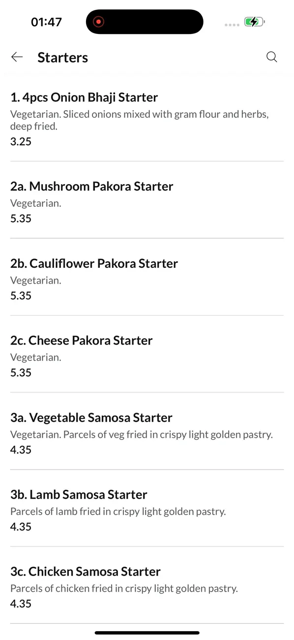 Screenshot #3 pour Akash Indian Takeaway.