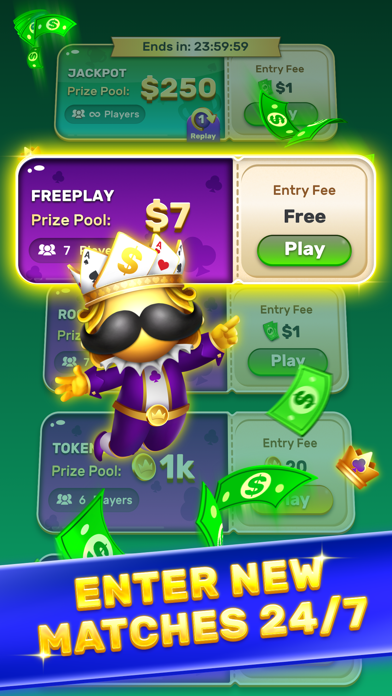 Solitaire Royale - Win Money Screenshot