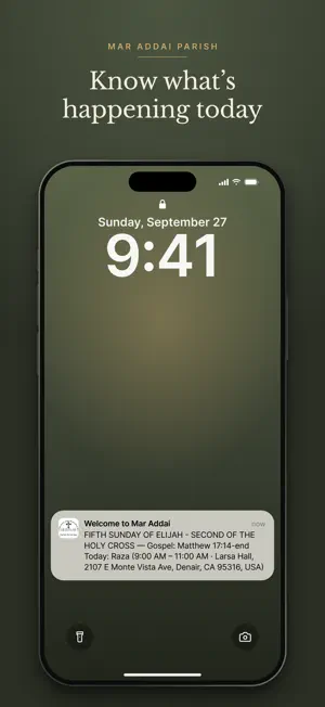 Mar Addai Parish screenshot 1