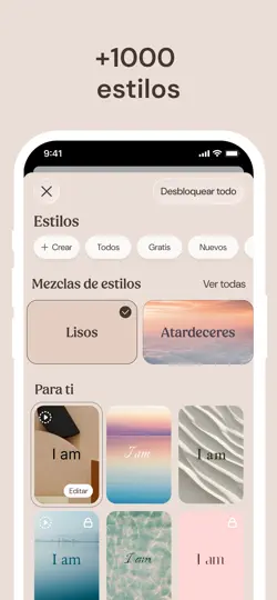 Captura de pantalla de I Am - Afirmaciones Positivas en iPhone 5