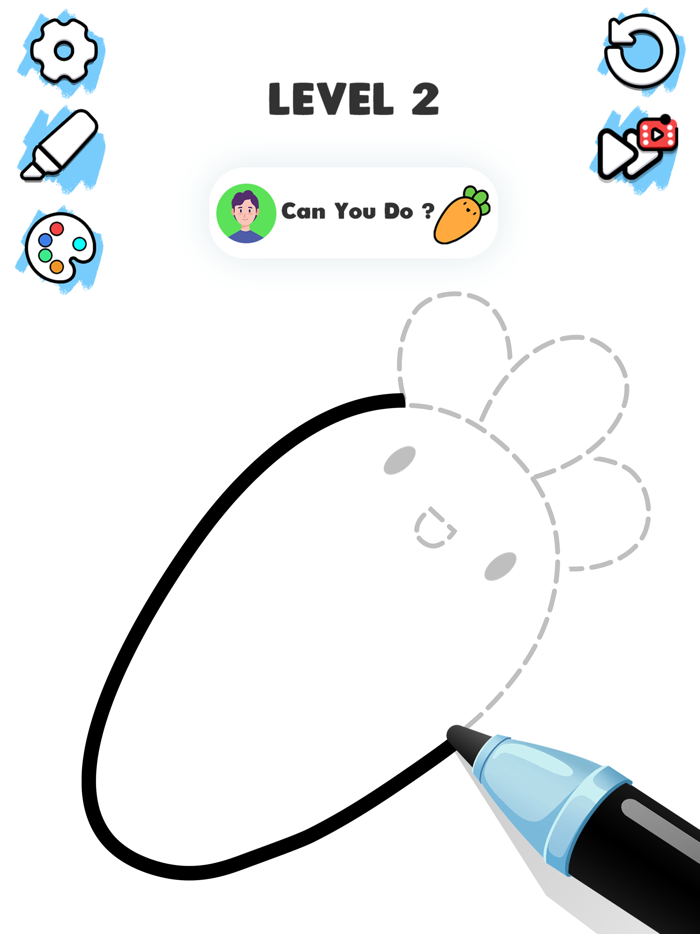 Color ASMR Game Coloring Page