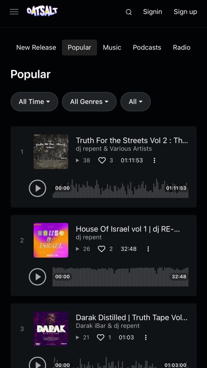 DatSalt - Truth Music Stream screenshot-3
