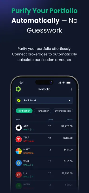 Musaffa: Halal Investing App screenshot 7 of 10