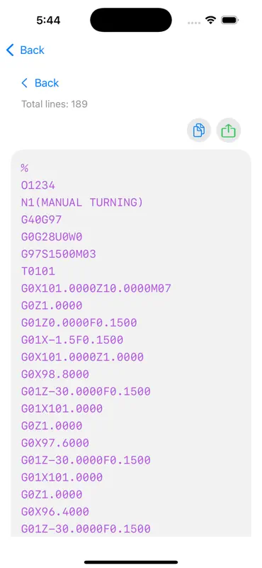 Cnc Turning Programming Pro screenshot 4 of 10
