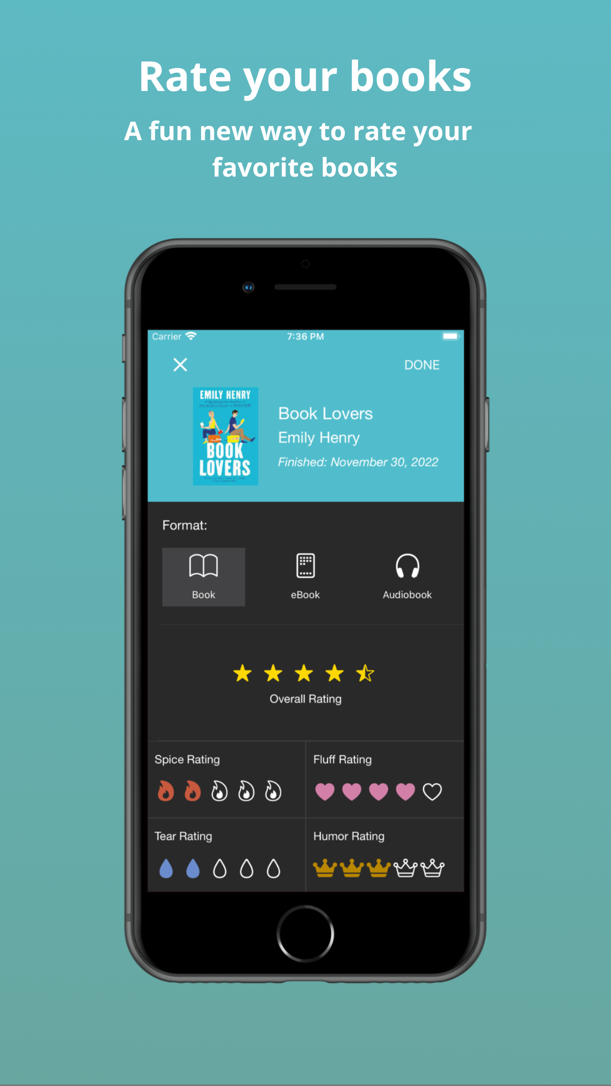 TBR - Bookshelf screenshot 5