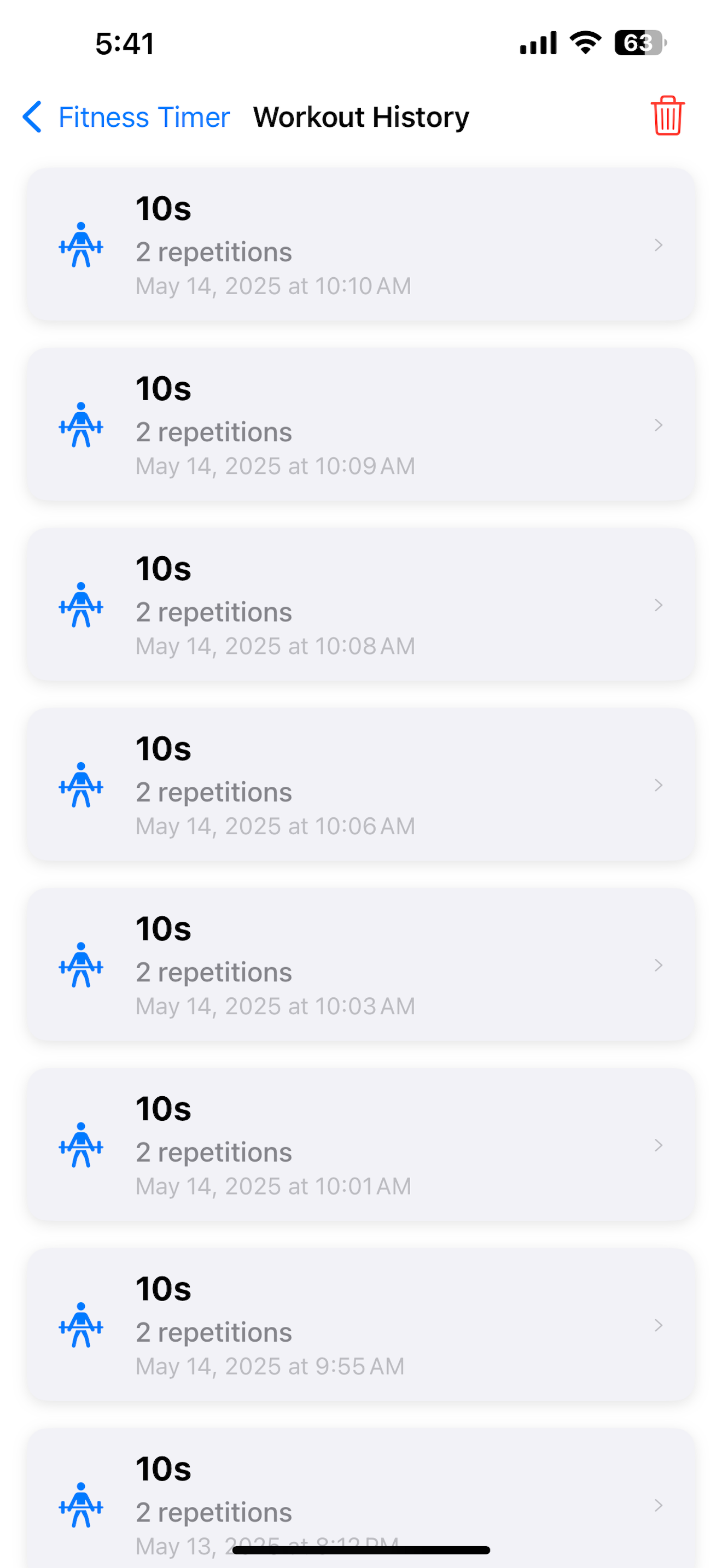crossfit : timer screenshot 4