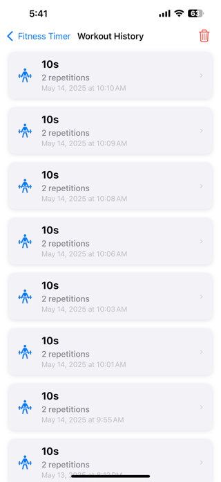 crossfit : timer Screenshot 4 of 9