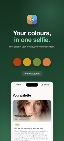 Color Analysis: Palette Match Screenshot 1 of 3