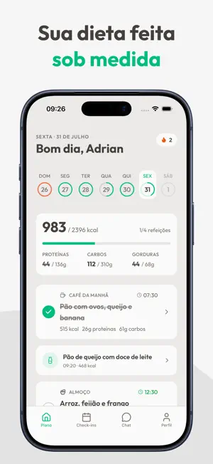myfitplan screenshot 1