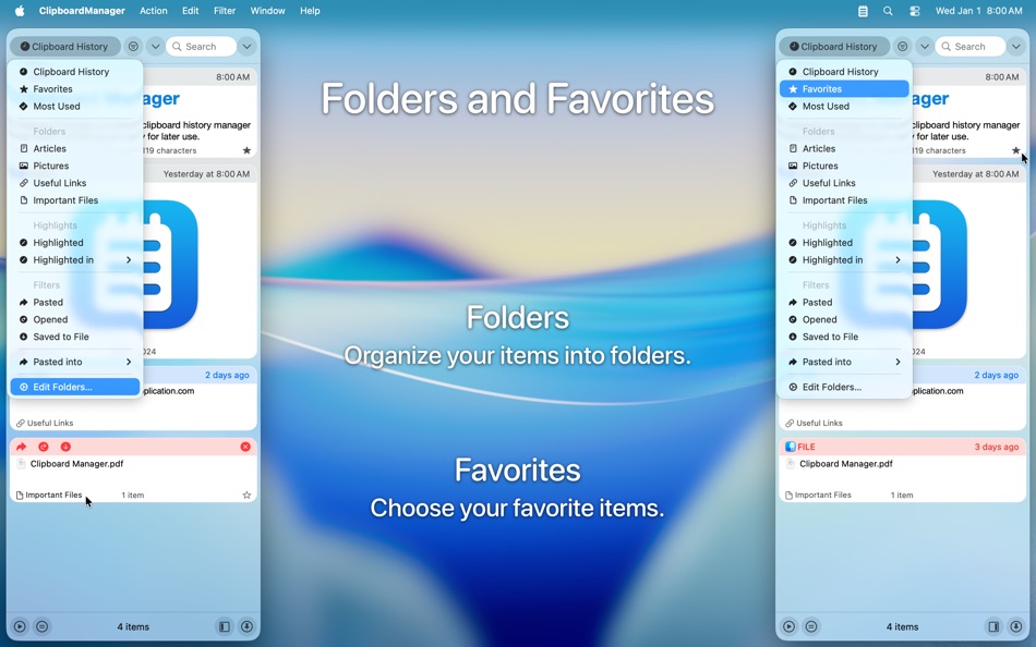 #4. Clipboard Manager (macOS) Tekijänä: Jan Valta
