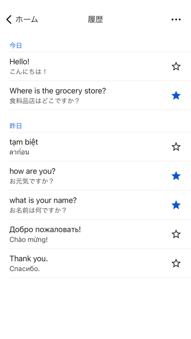 Google 翻訳 screenshot1